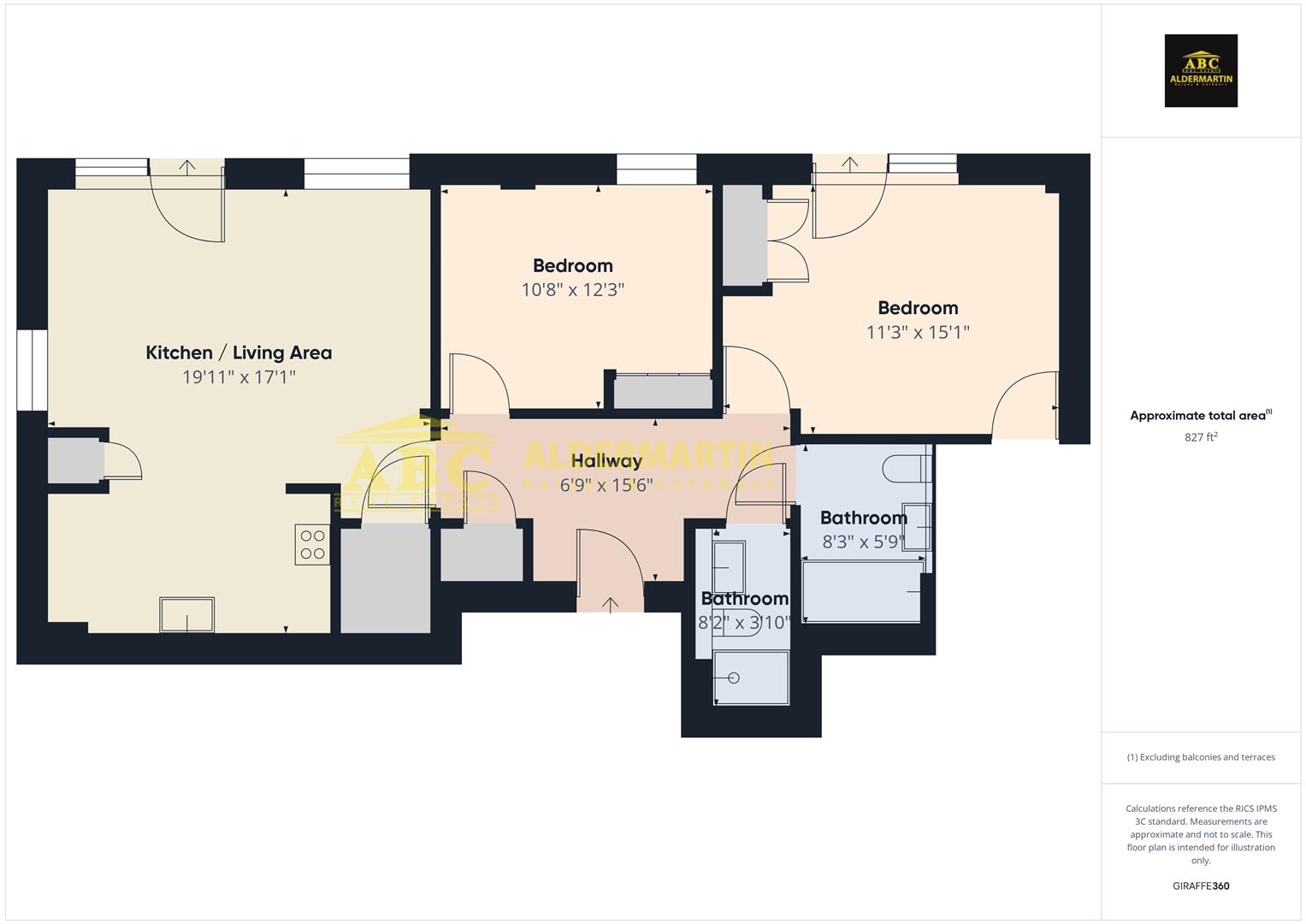 Flat 47, Cipher Court, Flowers Close, London floorplan