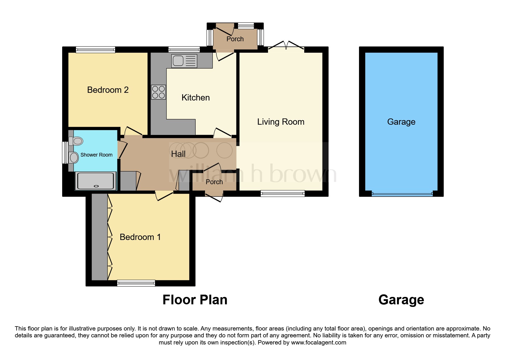 44, Foxglove Way, March floorplan