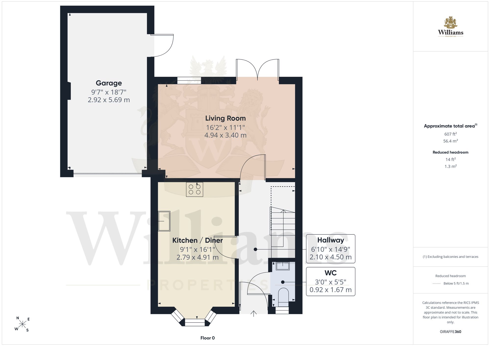3 Grebe Close, Buckingham floorplan
