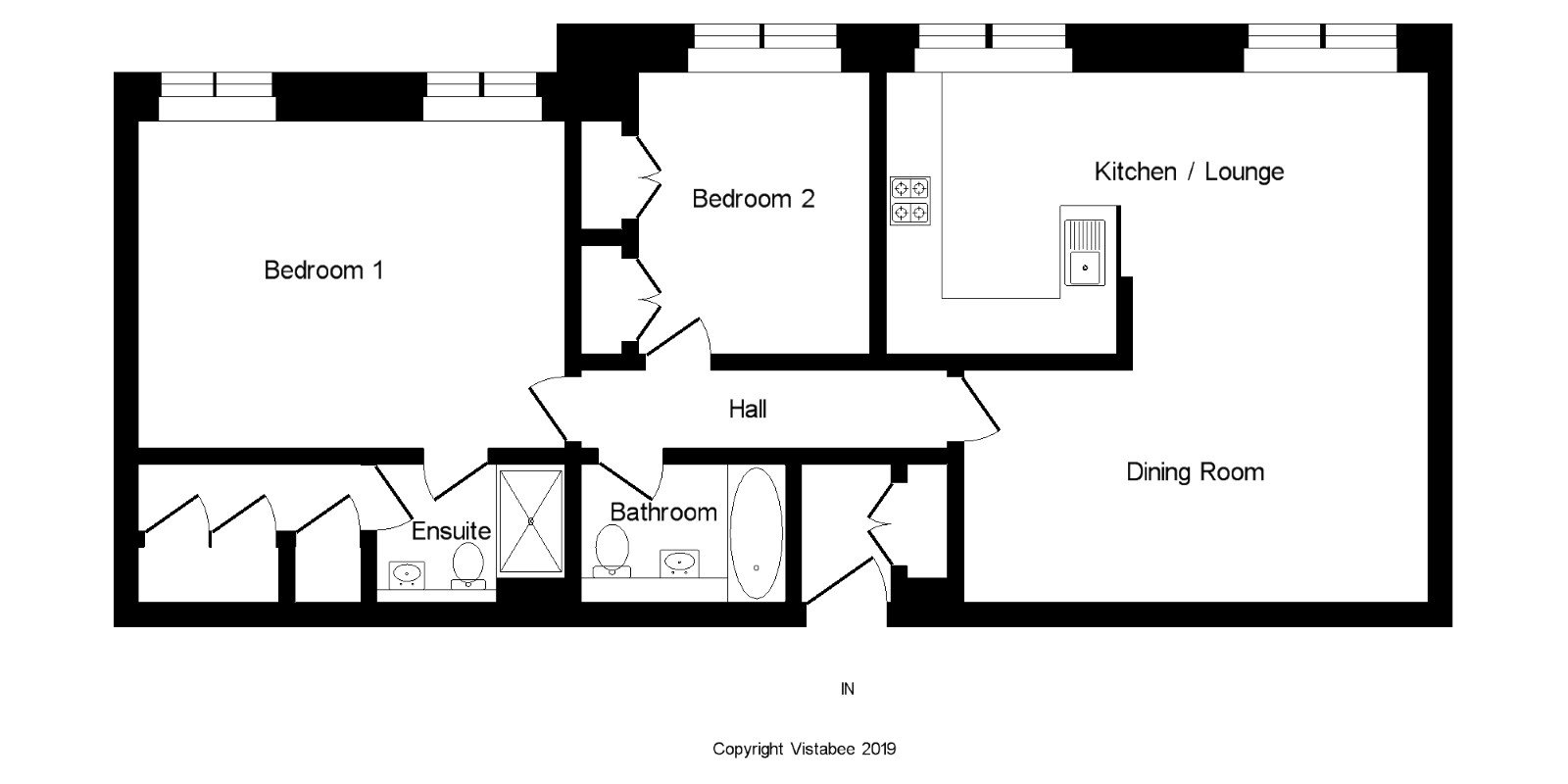 2 Bedrooms Flat for sale in Derwent House, Hill Street, Kilmarnock, East Ayrshire KA3