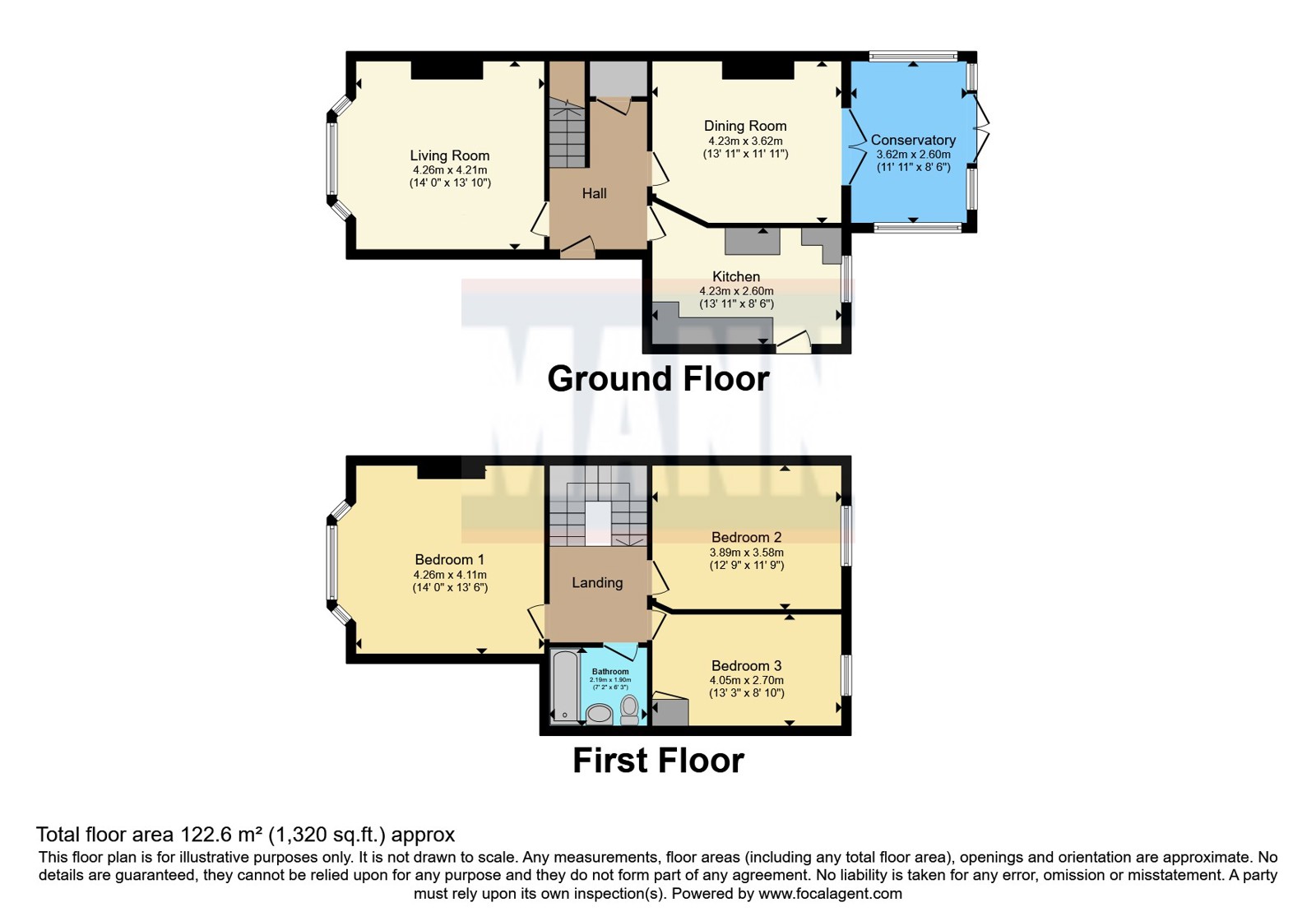14, Grove Avenue, Hampshire floorplan