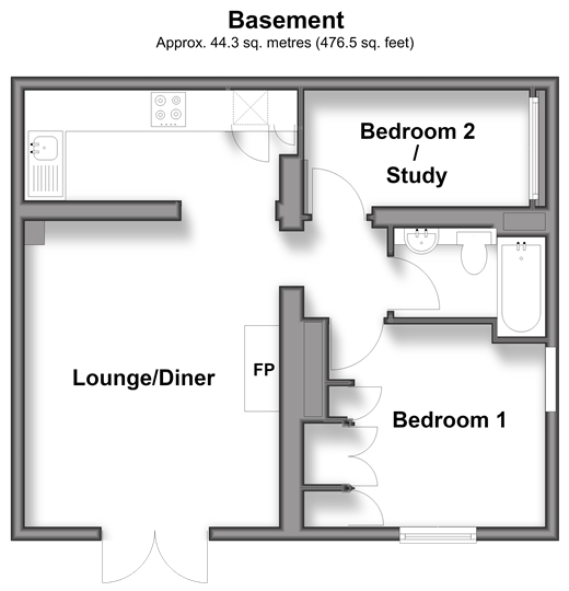 London Road, Redhill floorplan
