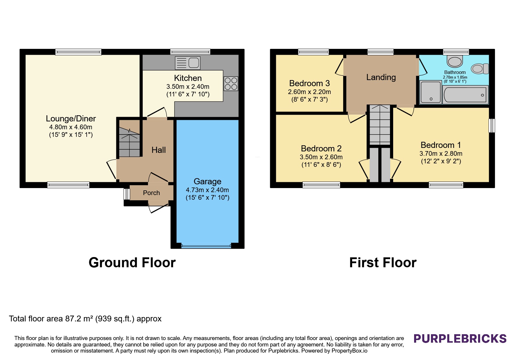 3, Redcar Close, Gedling , Nottingham floorplan