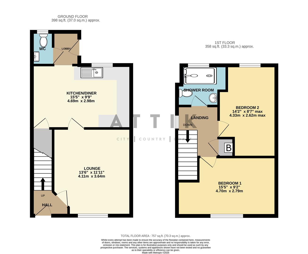 5, Nightingale Close, Halesworth floorplan