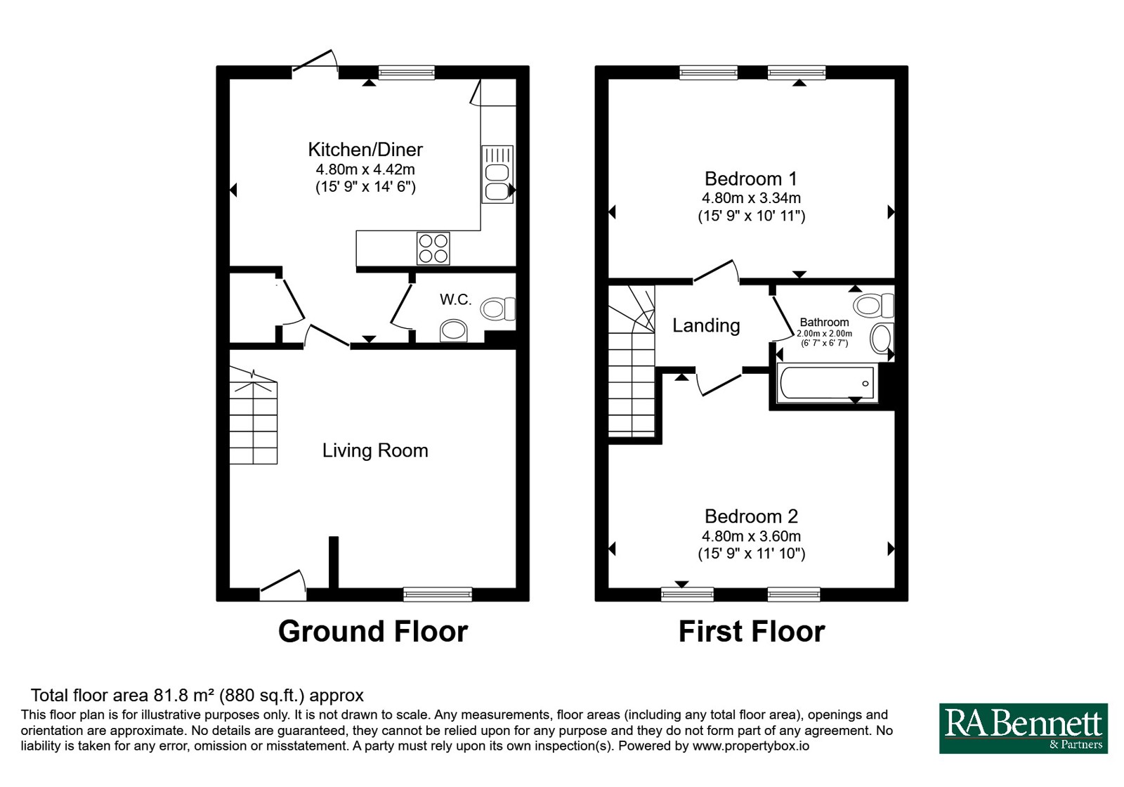 7, Blackberry Lane, Warwickshire floorplan