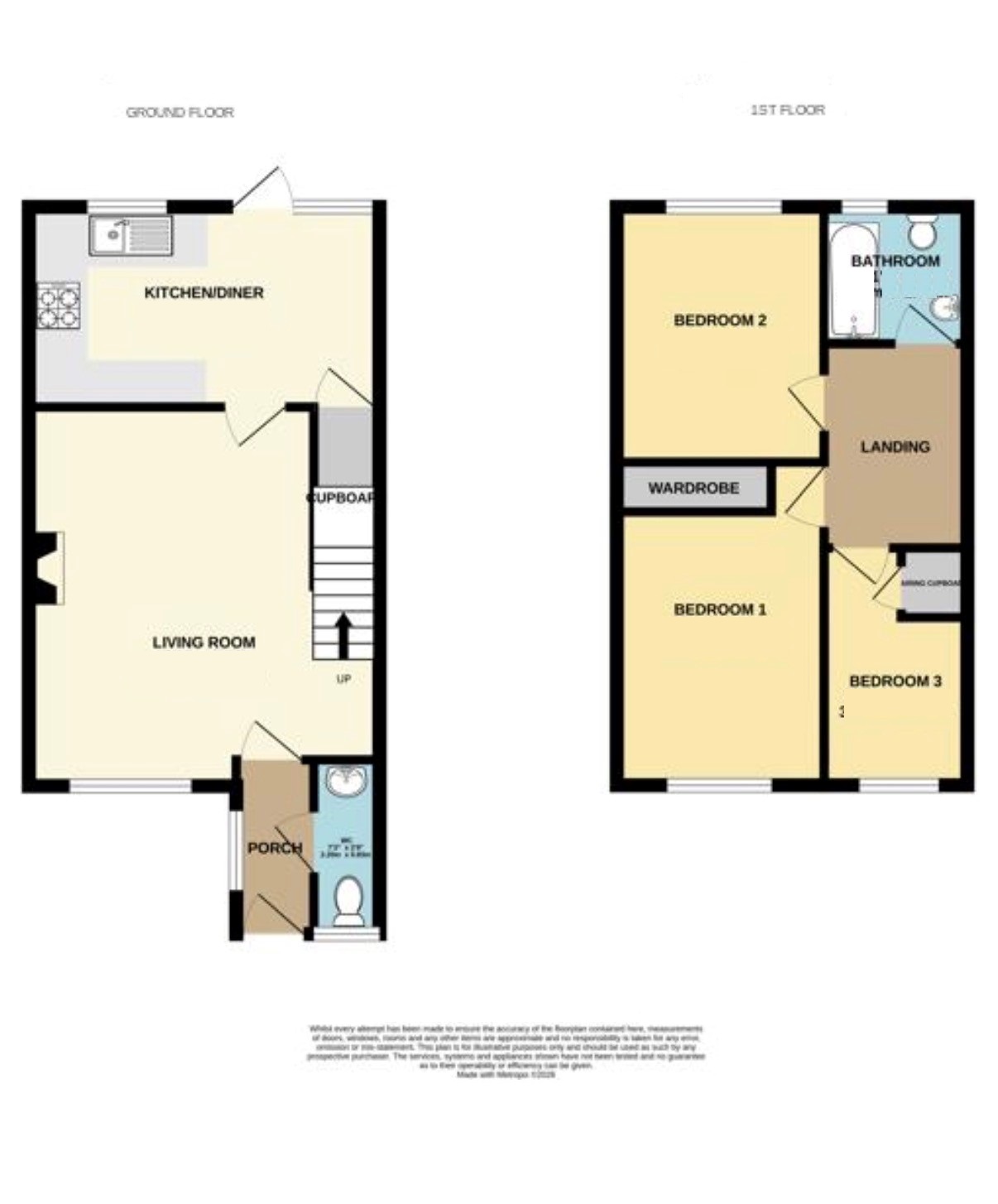 41, Powlesland Road, Exeter floorplan