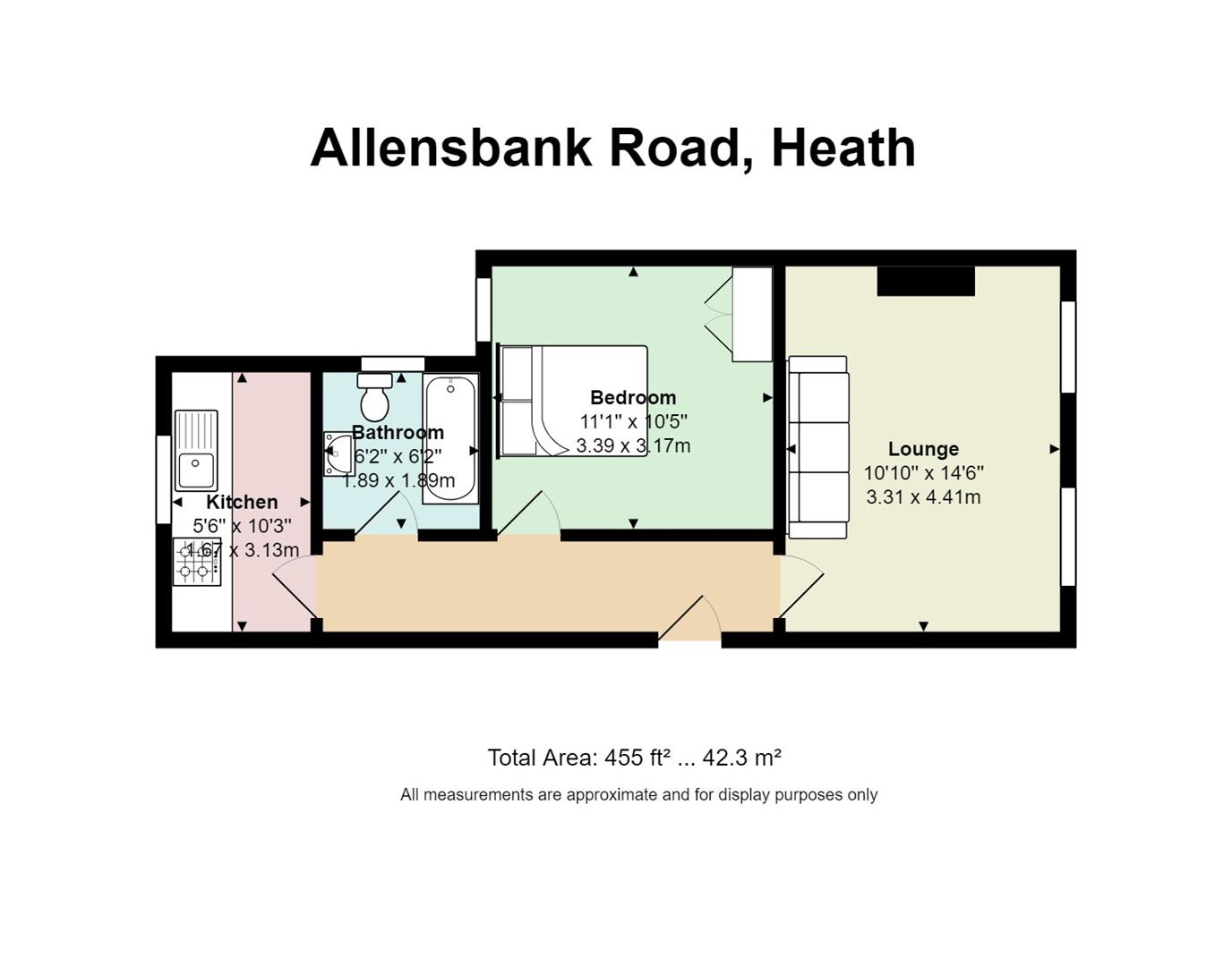 1 Bedrooms  to rent in Allensbank Road, Heath, Cardiff CF14