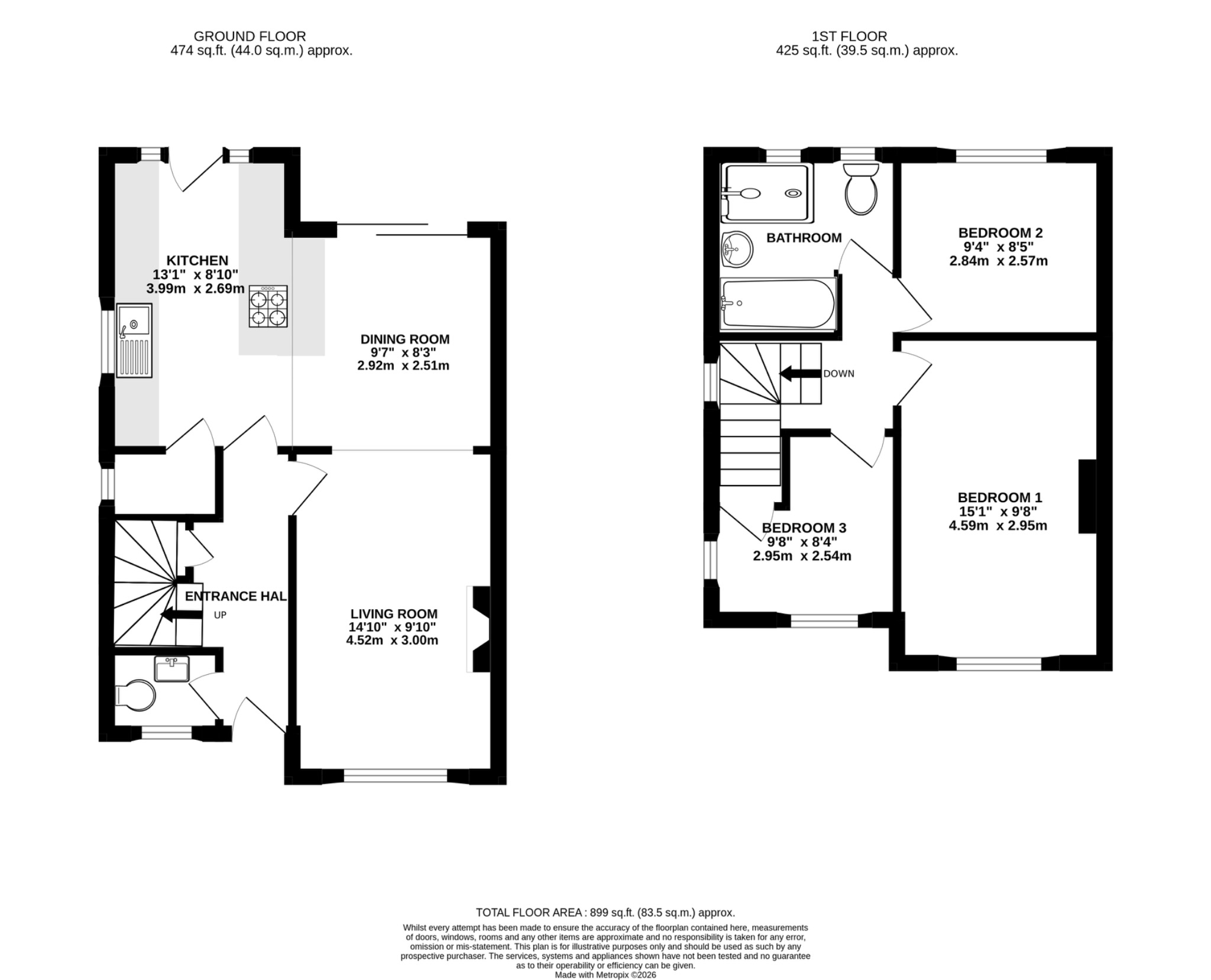 35 Forge Close, Holmer Green, Buckinghamshire floorplan