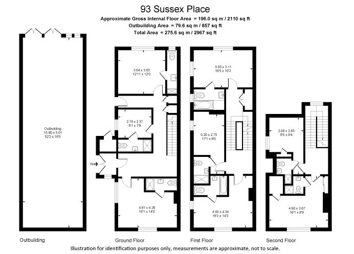93 Sussex Place, Slough floorplan