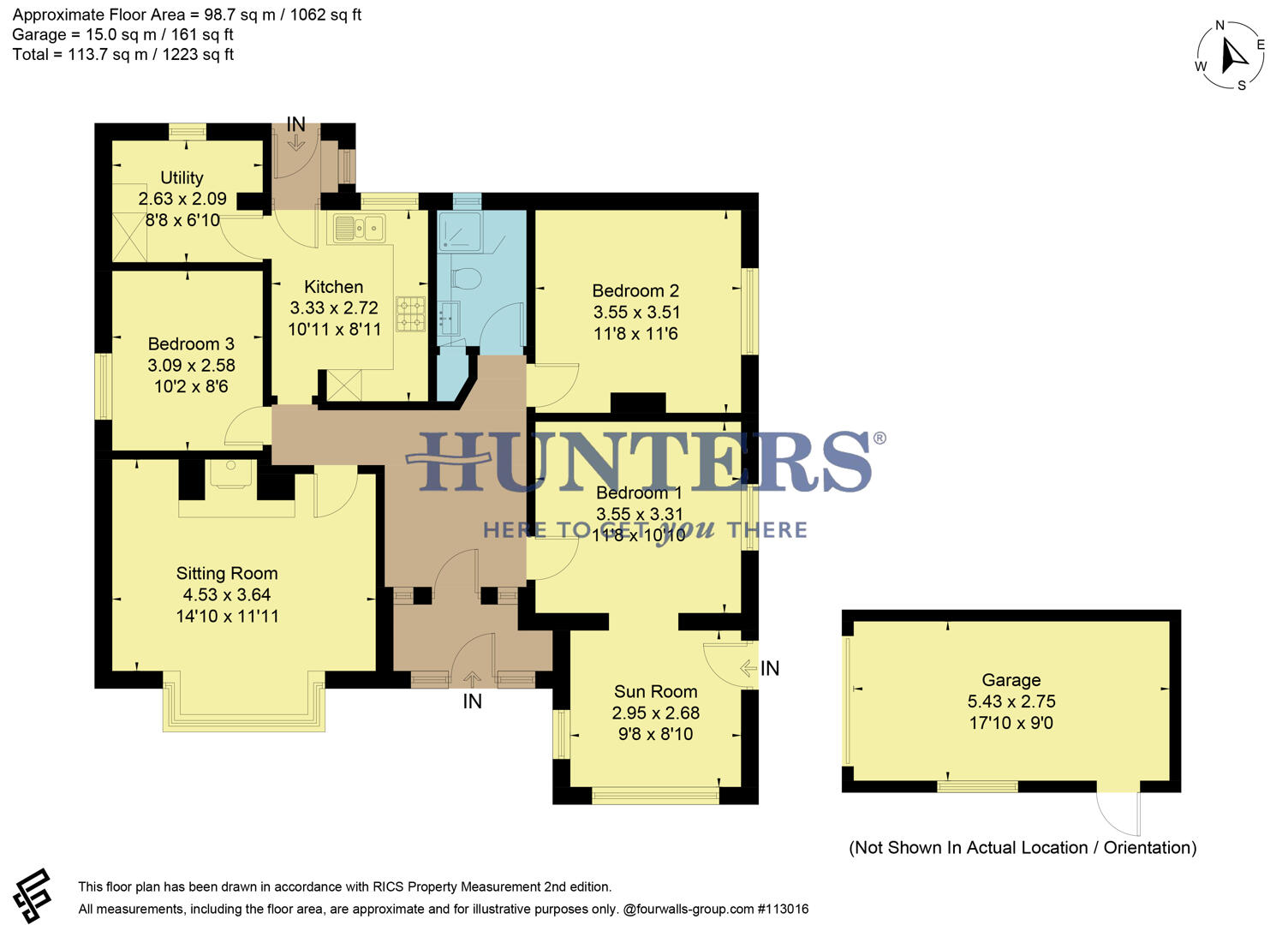 1, Henshaw Lane, Leeds floorplan