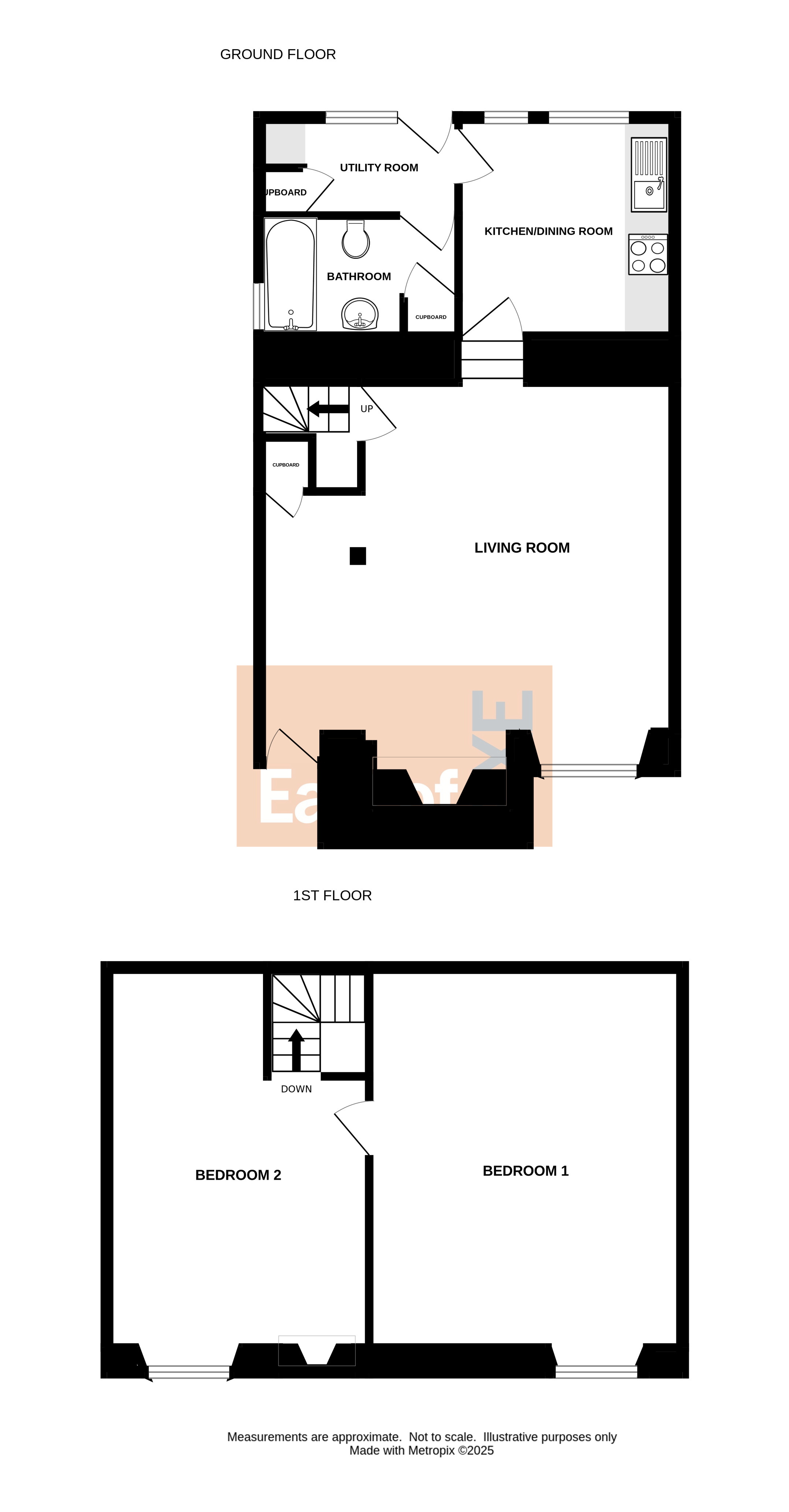 5 Moles Cottages, Exeter floorplan