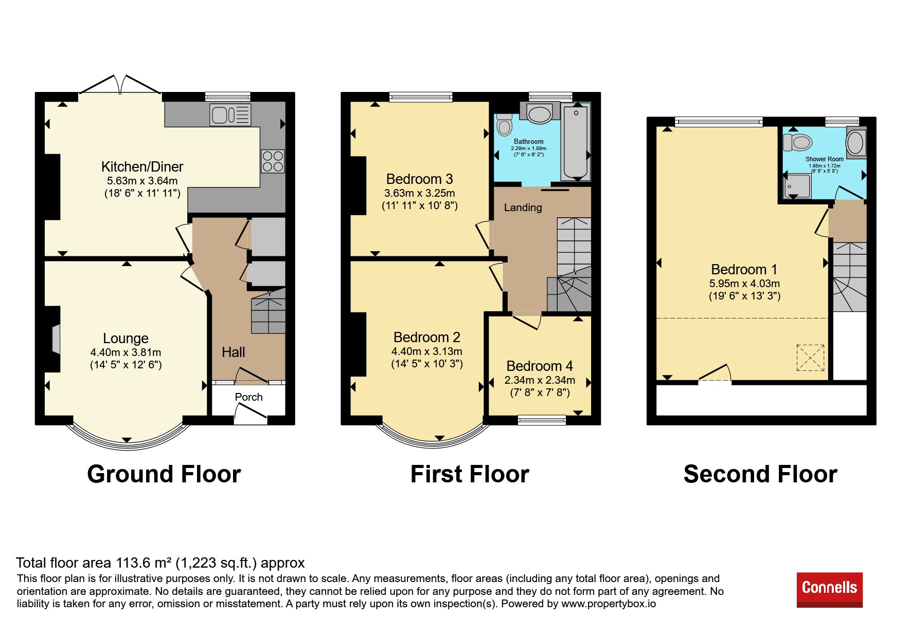 57, South Avenue, GILLINGHAM floorplan