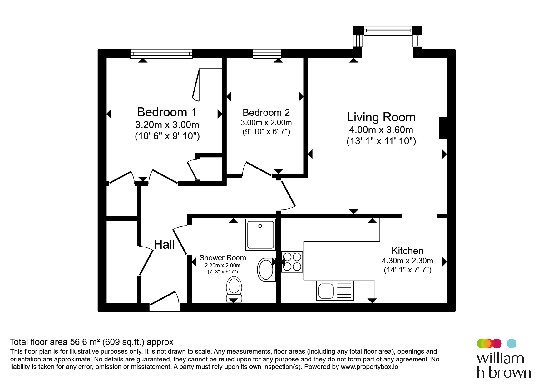 4, Wyre Mews, York floorplan