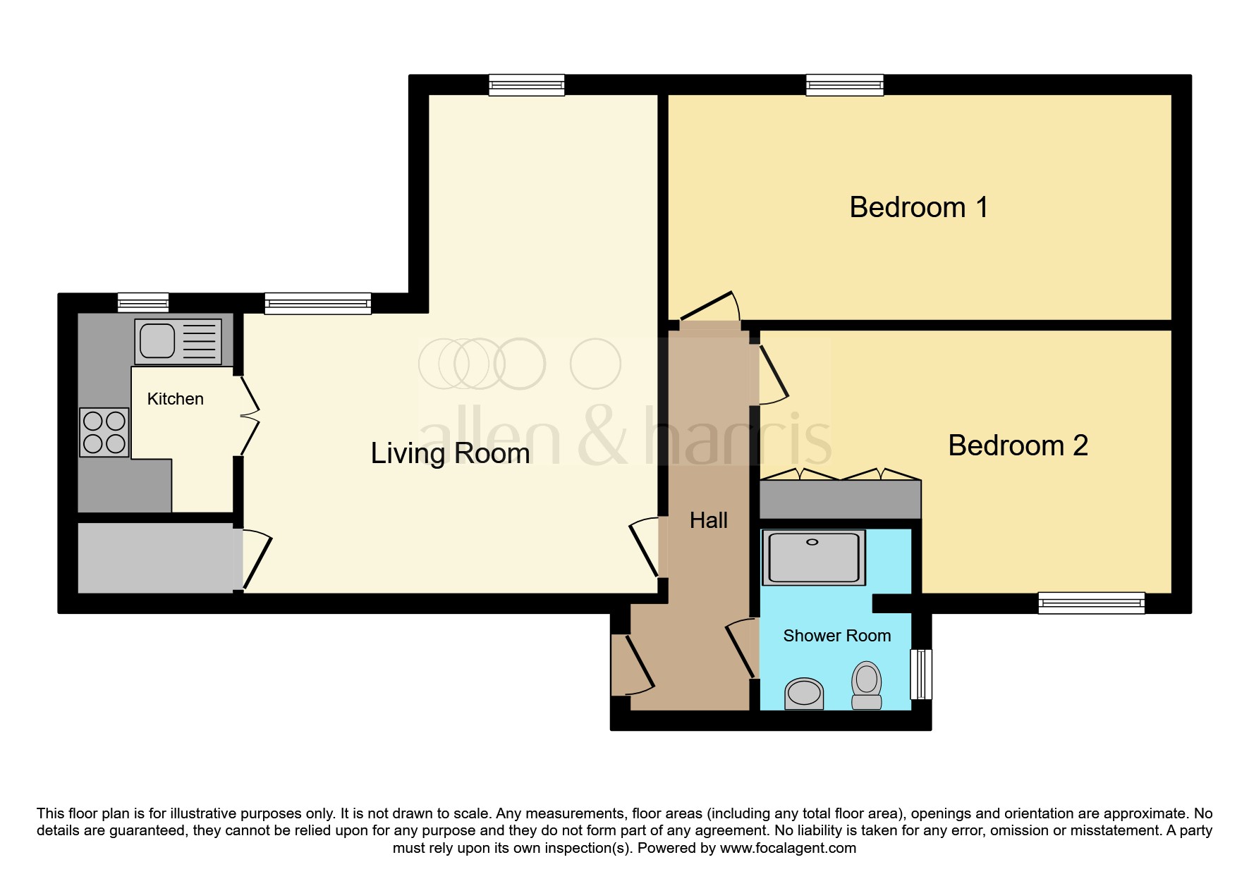 Flat 28, Woodspring Court, Grovelands Avenue, Swindon floorplan