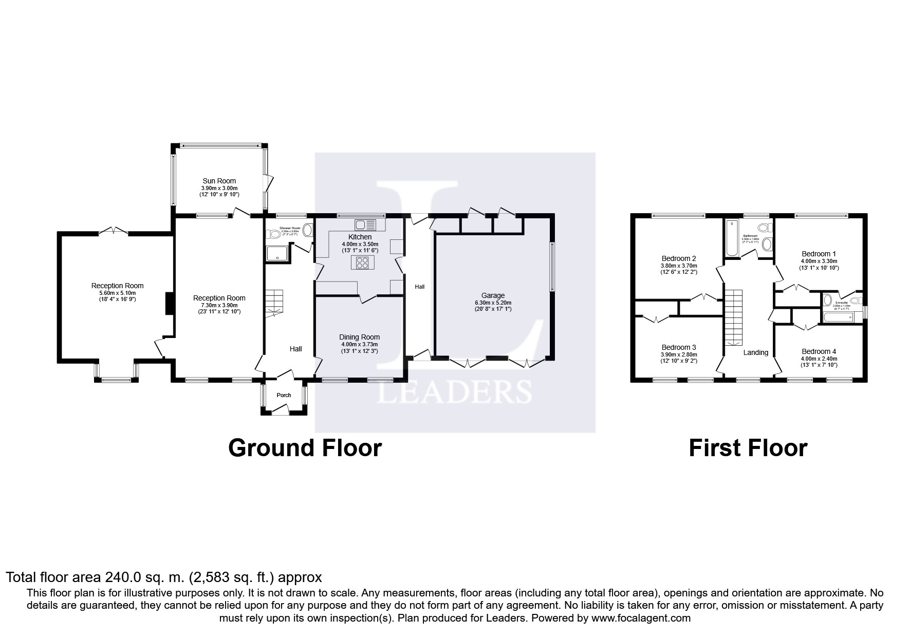 4 Bedrooms Detached house for sale in Chertsey Road, Chobham, Woking GU24