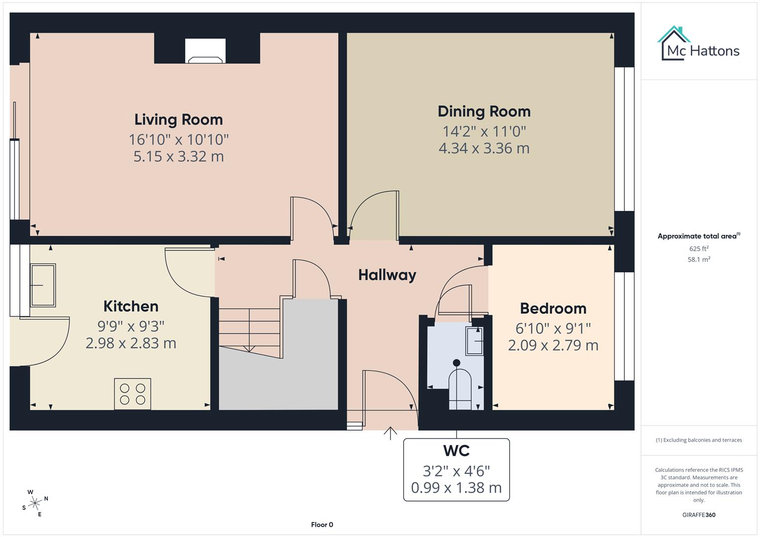 68, Fulmar Road, Porthcawl floorplan
