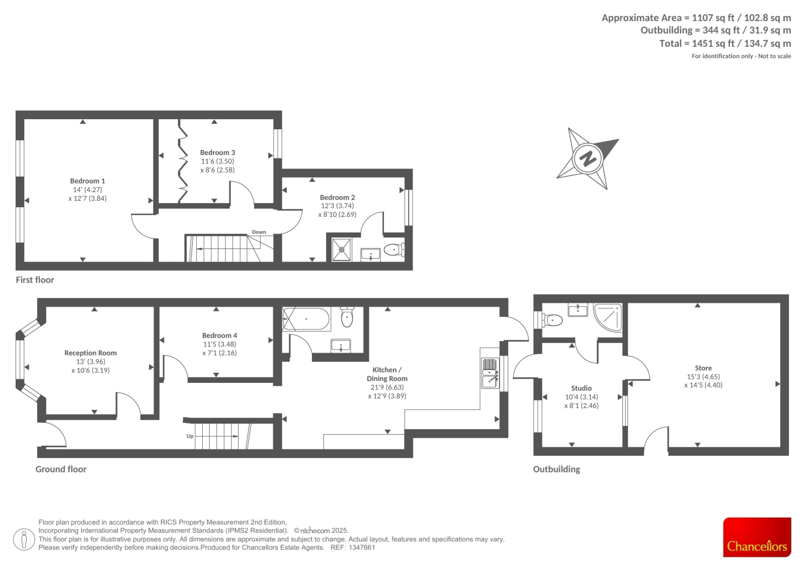 3, Connaught Road, Slough floorplan
