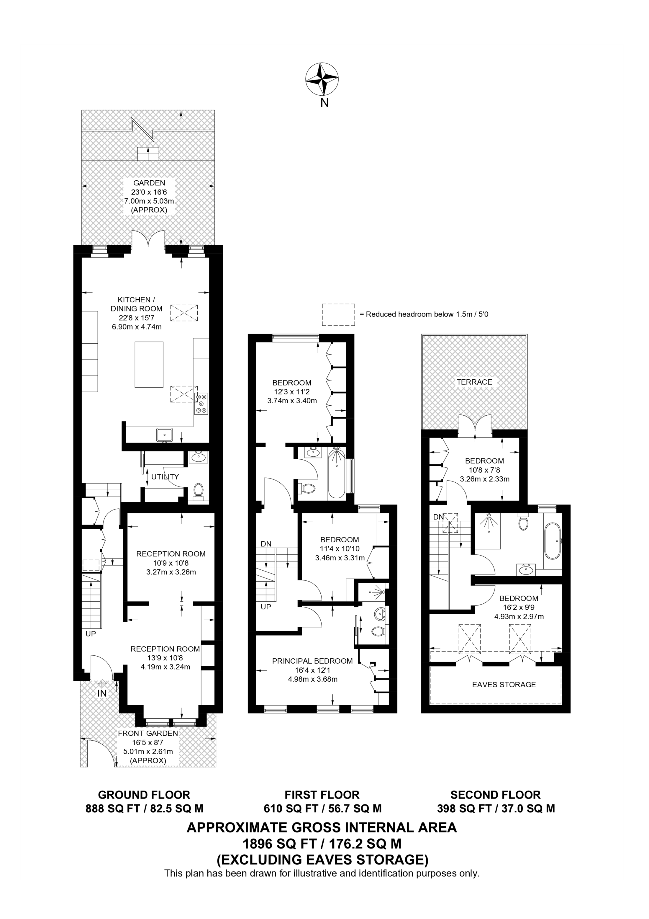 Althea Street, Fulham floorplan