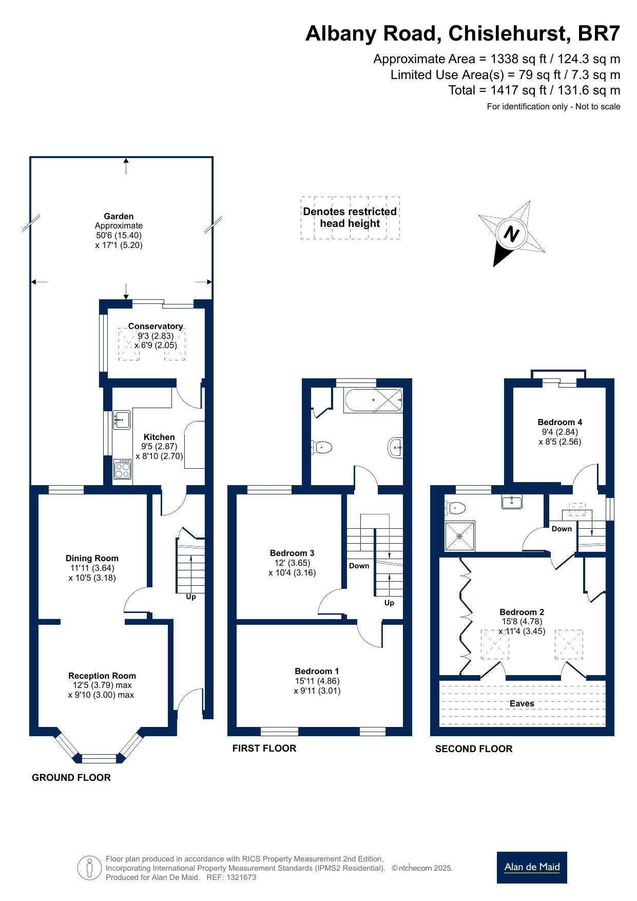 1, Albany Road, Chislehurst floorplan