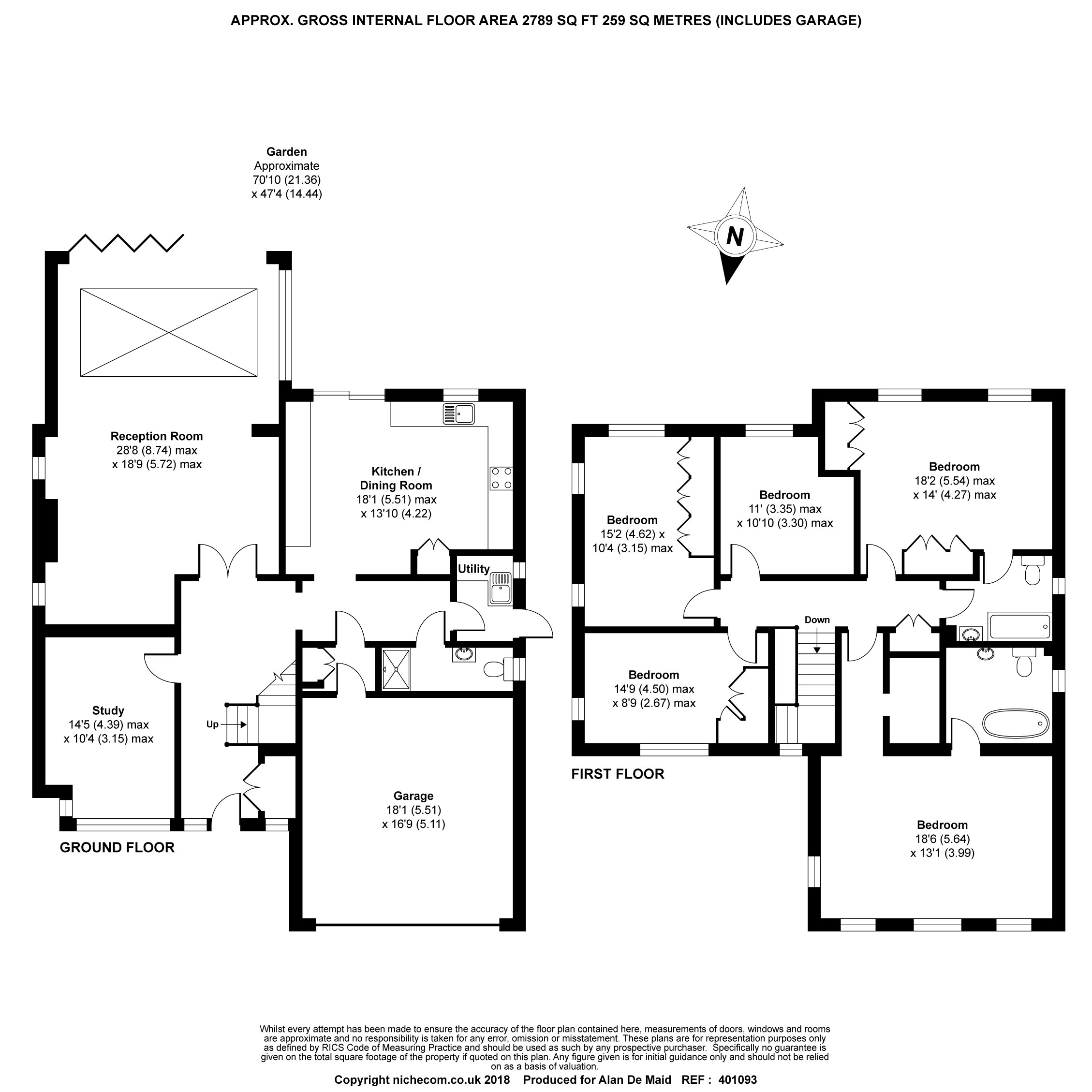 5 Bedrooms  to rent in Clarendon Way, Chislehurst BR7