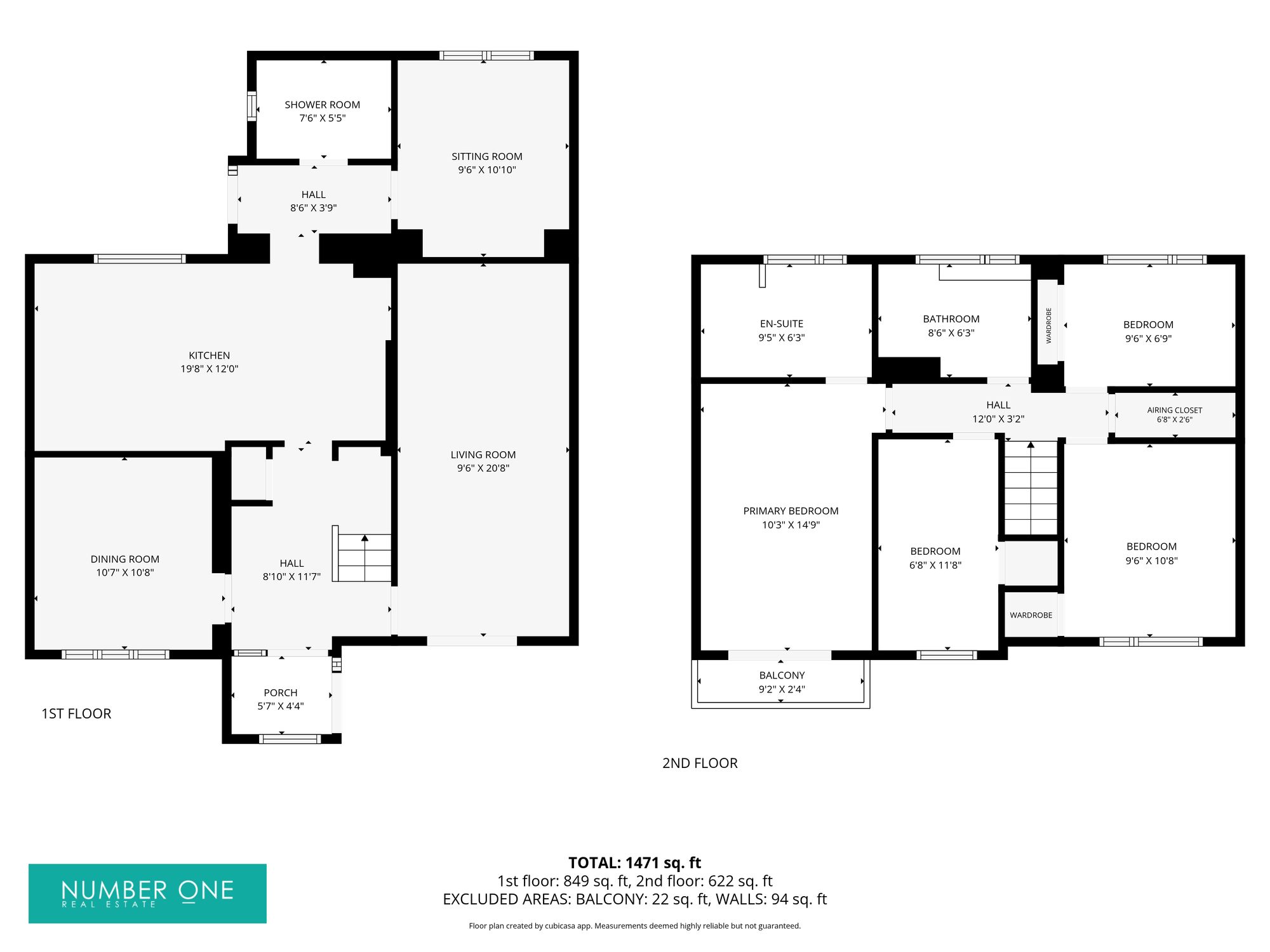 16 Wimbourne Rise, Cwmbran floorplan