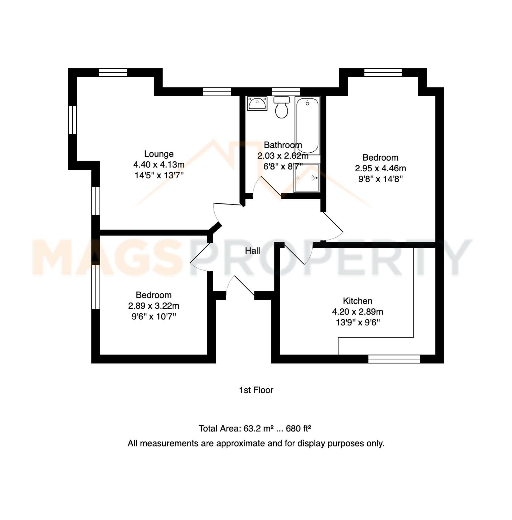 61 Brigadier Drive, Liverpool floorplan