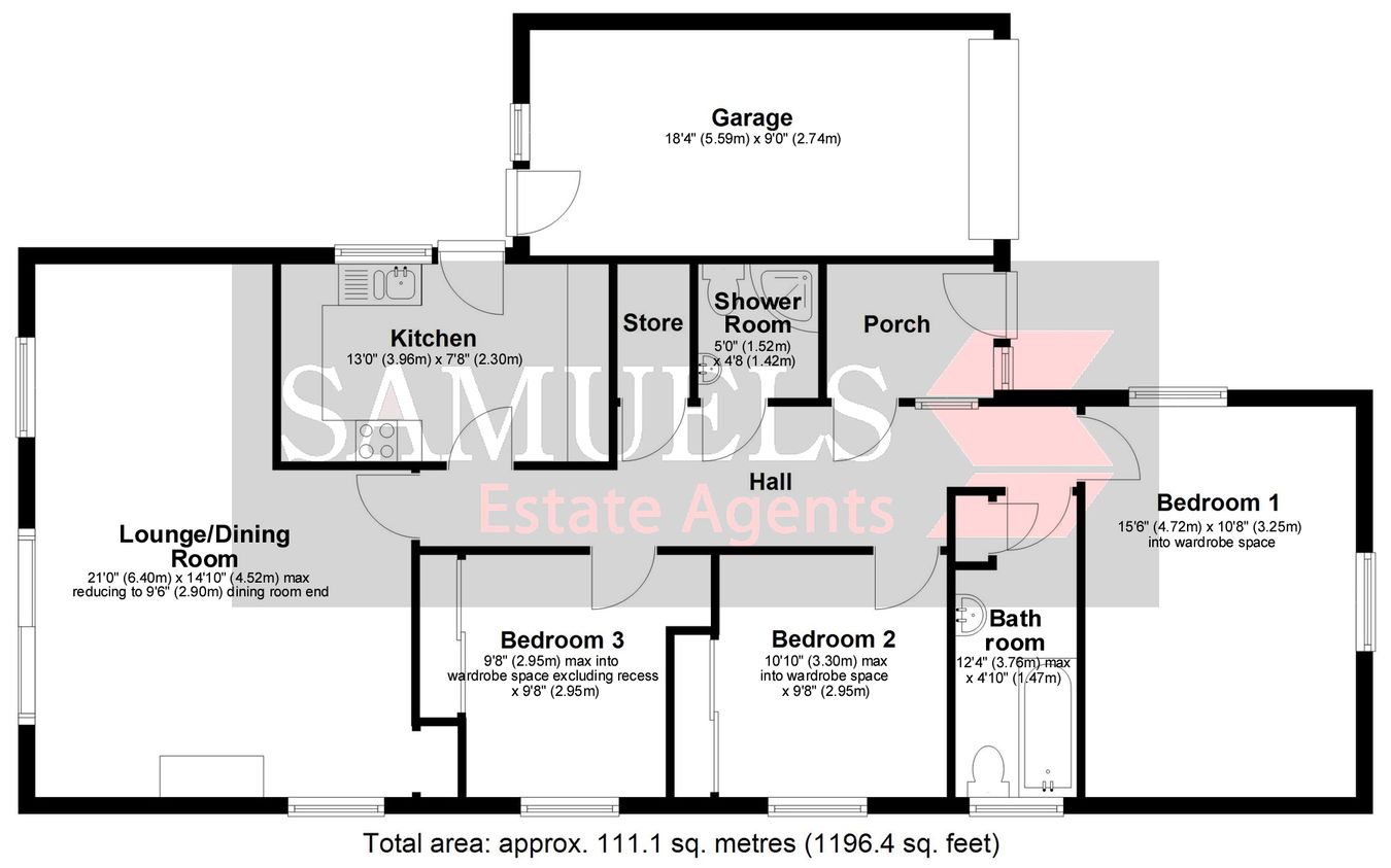 45, Ide Lane, Exeter floorplan