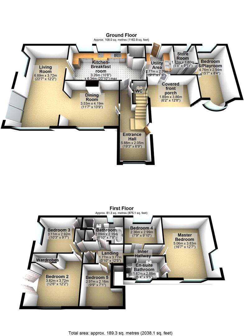 Roman Road, Moulton Chapel, Spalding PE12, 6 bedroom detached house for