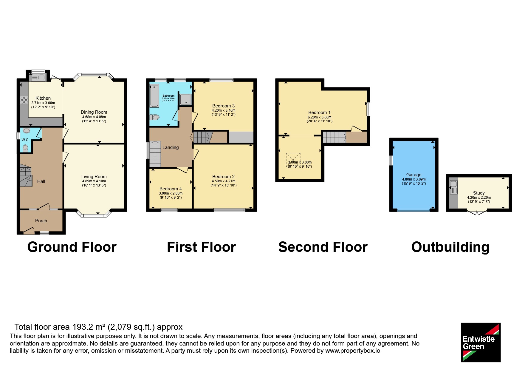 5, Southern Avenue, Lancashire floorplan
