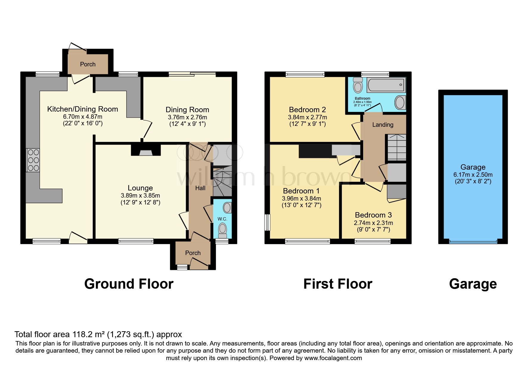 9, Three Stiles, STEVENAGE floorplan