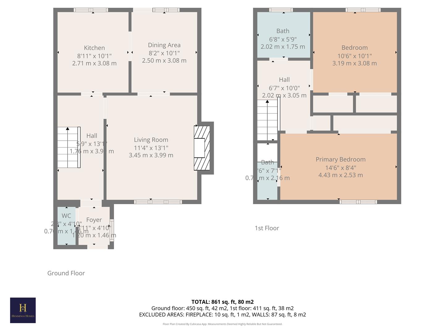 111, Nelson Crescent, Motherwell floorplan