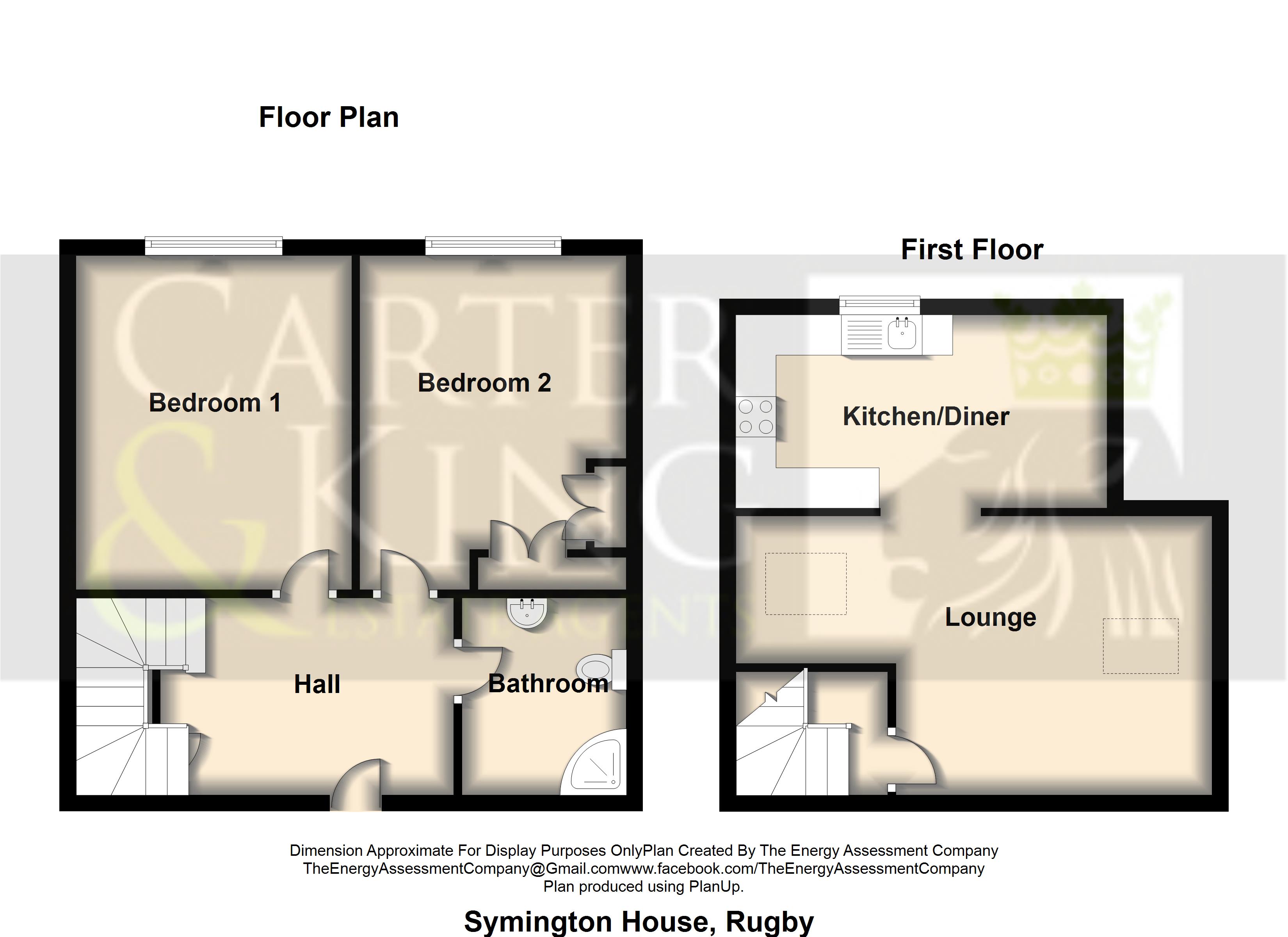 Flat 13, Symington House, Market Street, Rugby floorplan