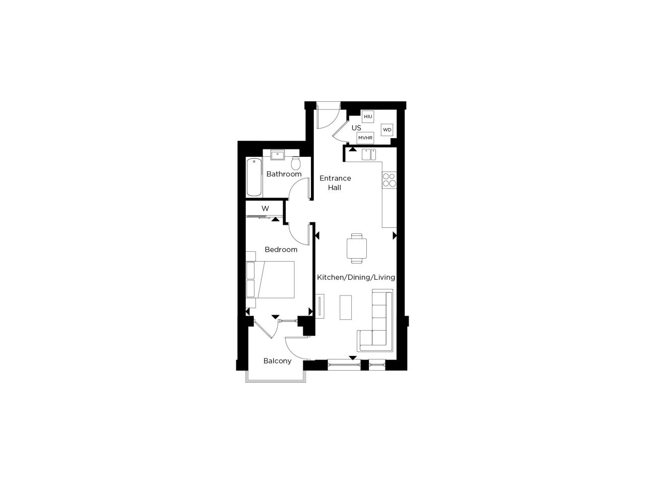 61 Lady White Crescent, Oxford floorplan