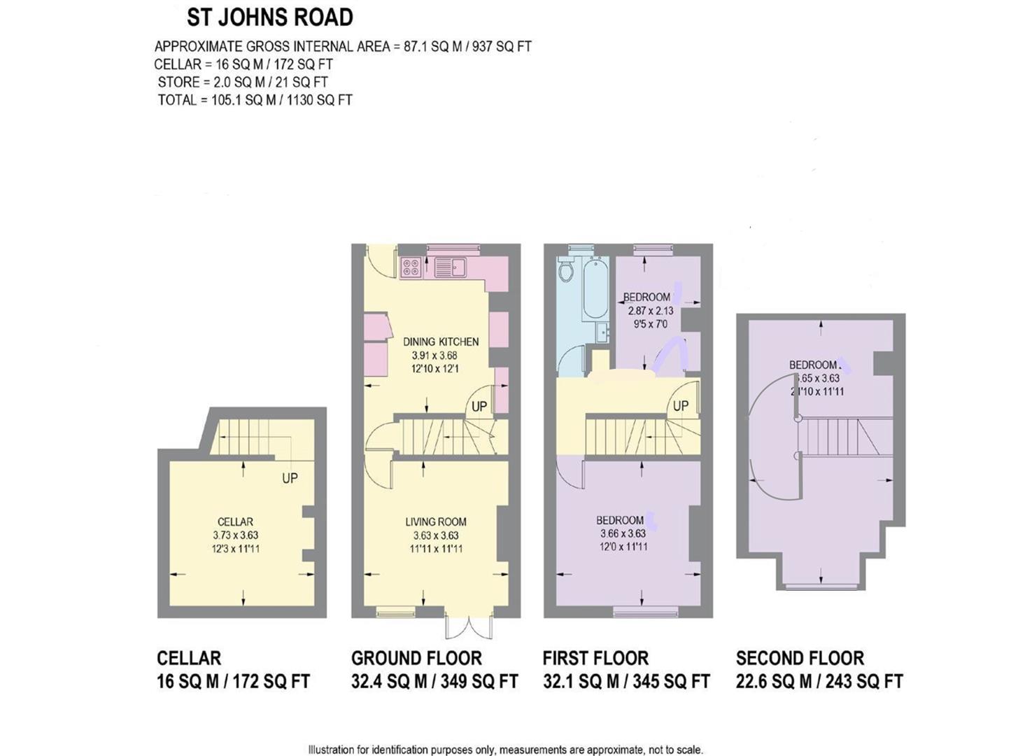 St. Johns Road, Dronfield floorplan