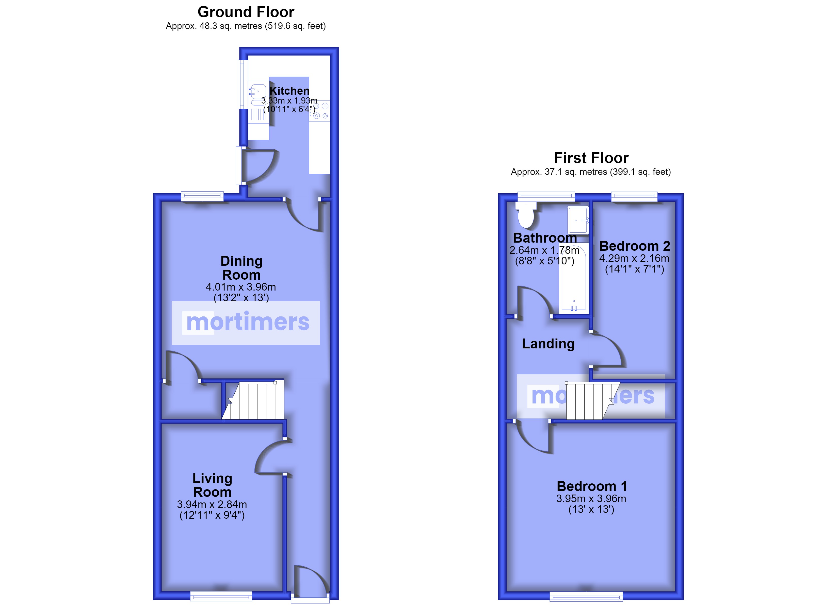 19, Spencer Street, Lancashire floorplan