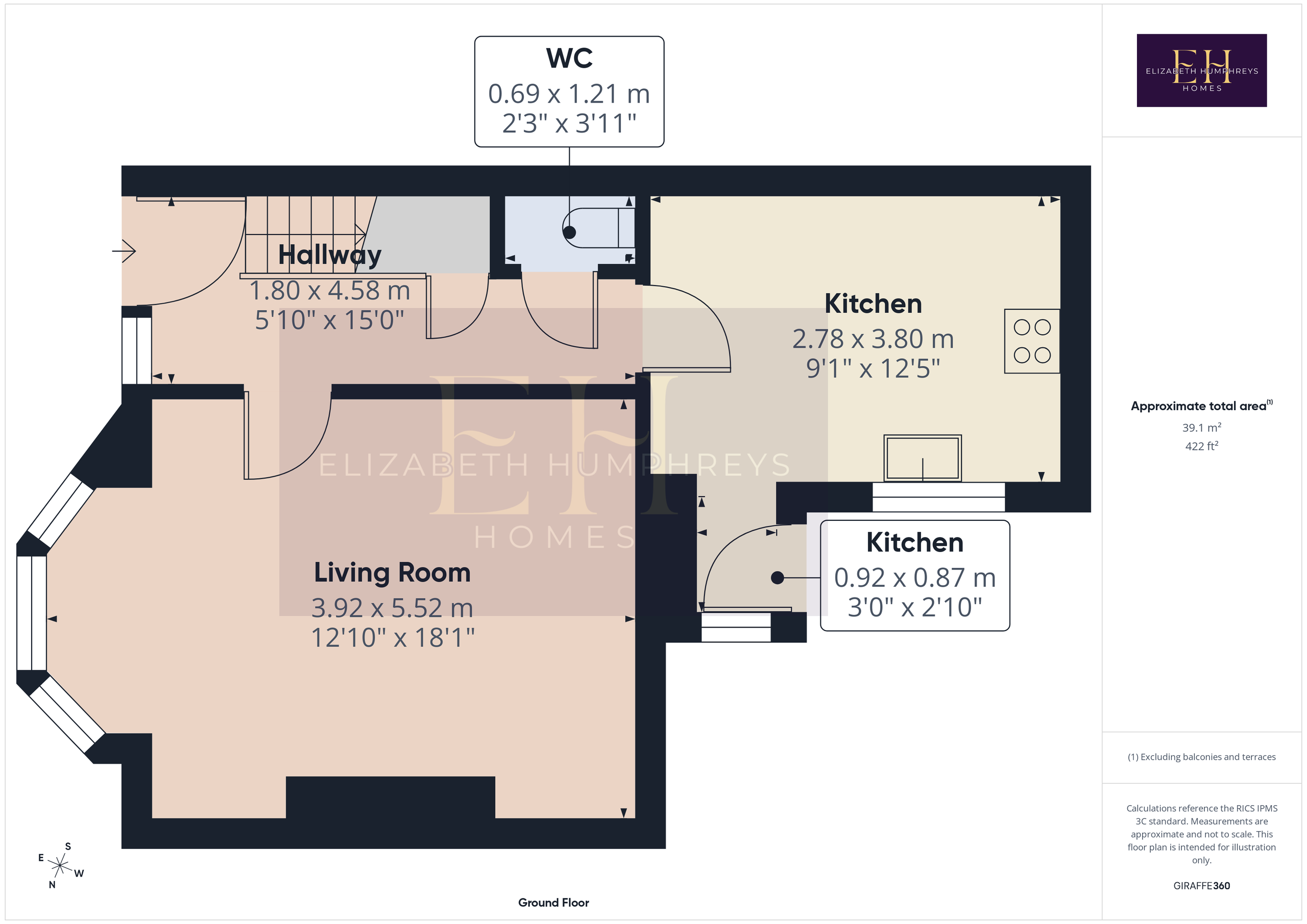4 Eastgarth Avenue, Morpeth floorplan