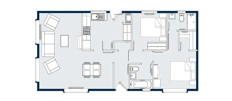 10, The Beeches, Maulden floorplan