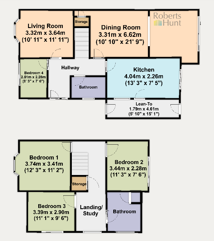 602, Staines Road, Feltham floorplan