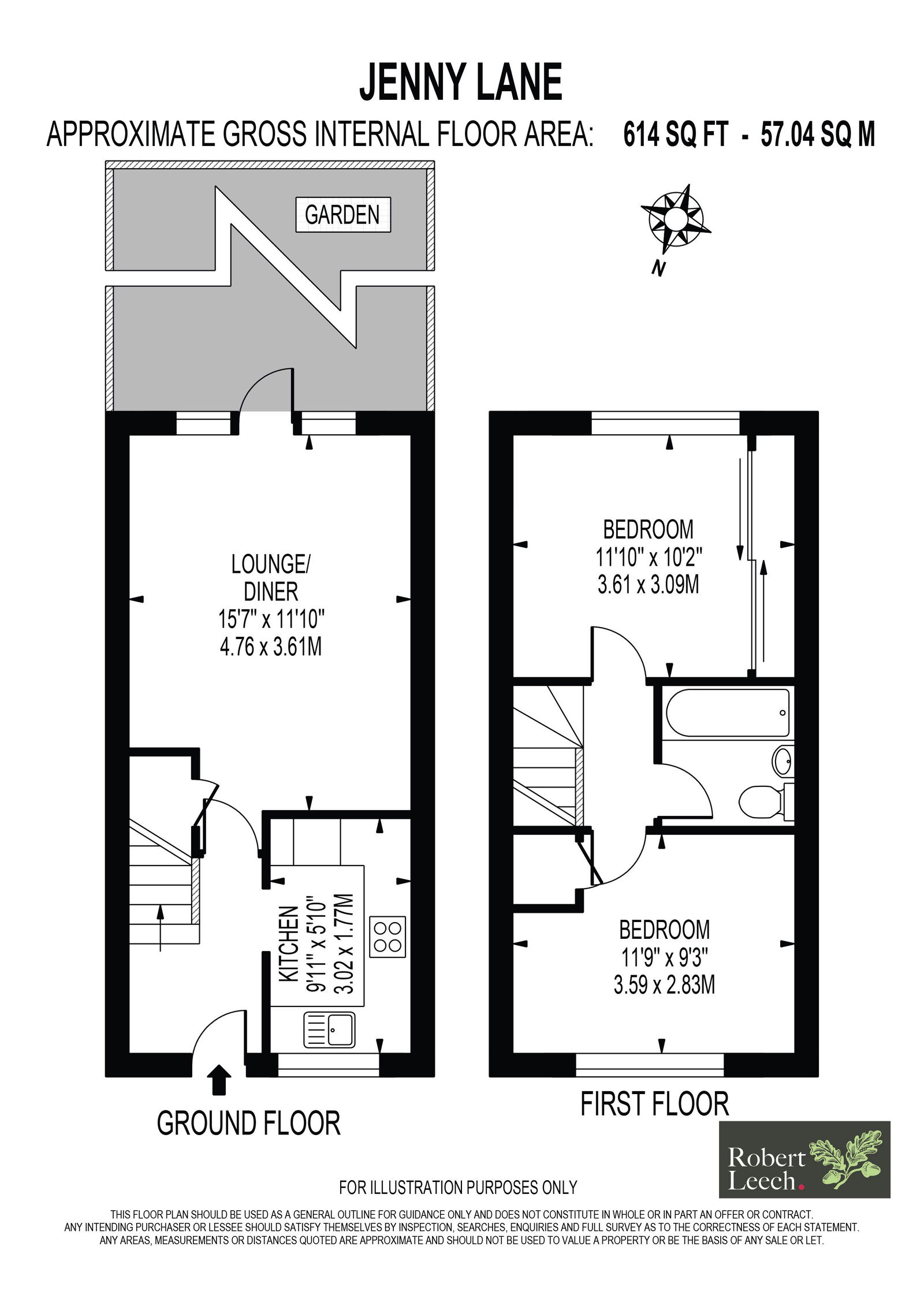 4, Jenny Lane, Lingfield floorplan
