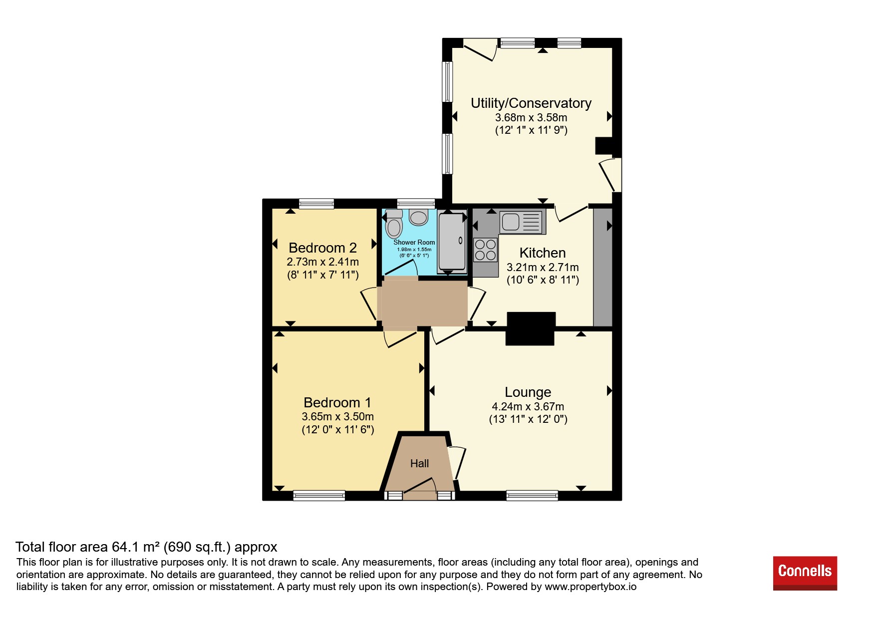 2, Gaydon Road, Southam floorplan