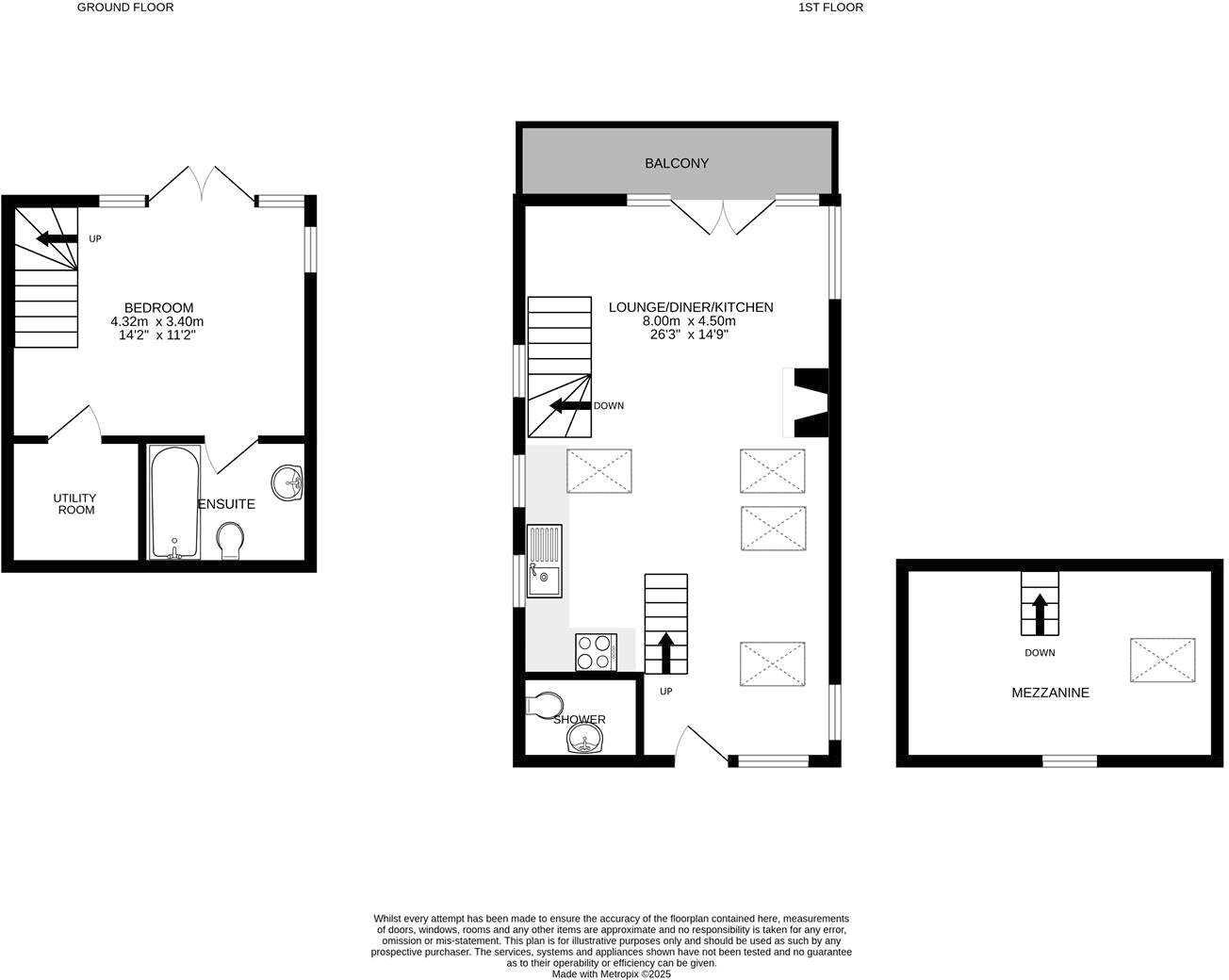 Ynys Loft,, Cadgwith, Helston floorplan