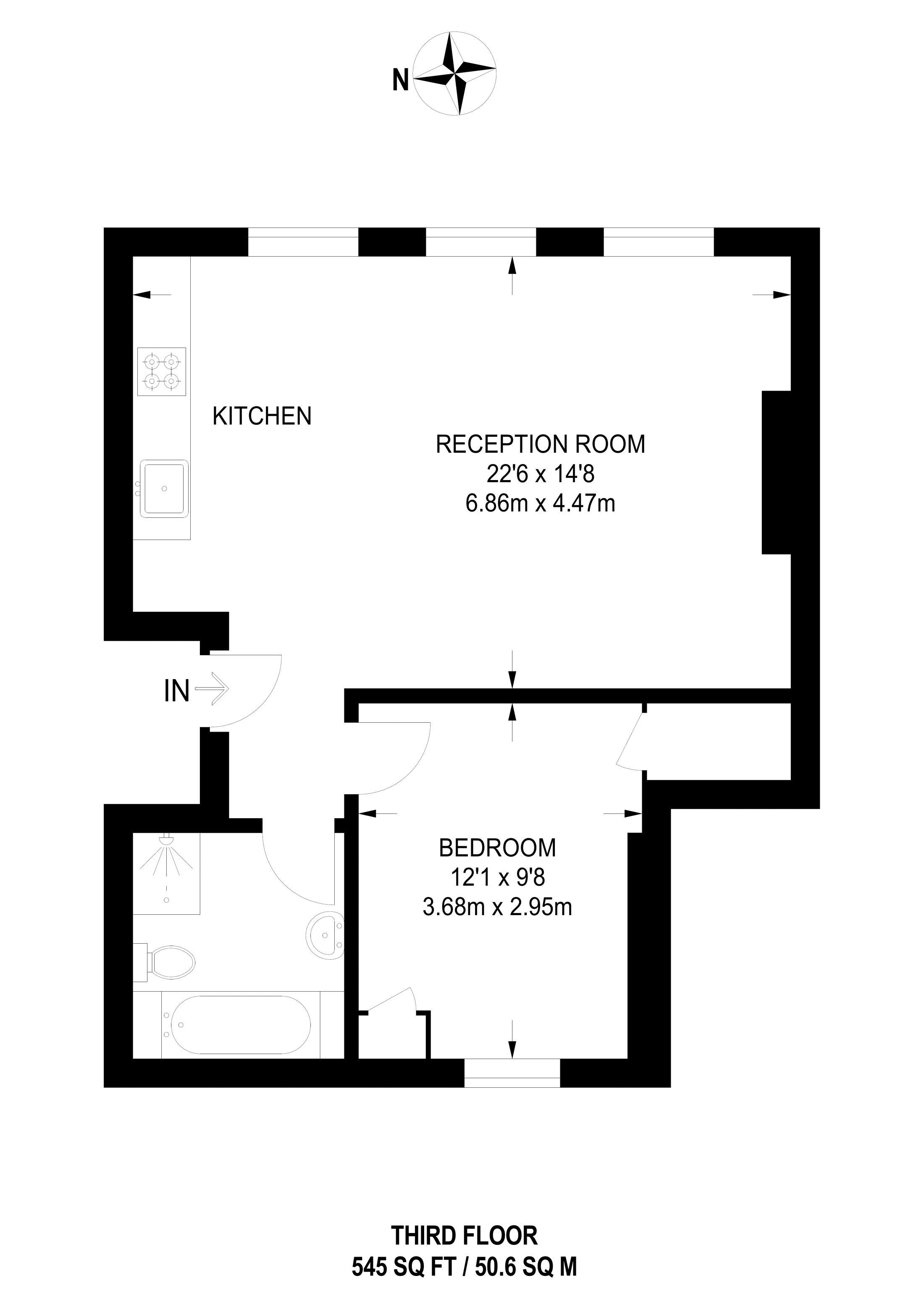 1 Bedrooms Flat to rent in New Quebec Street, Marylebone, London W1H