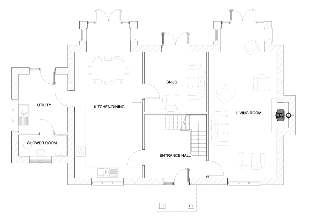 Uphampton Farm Close,1, Docklow floorplan