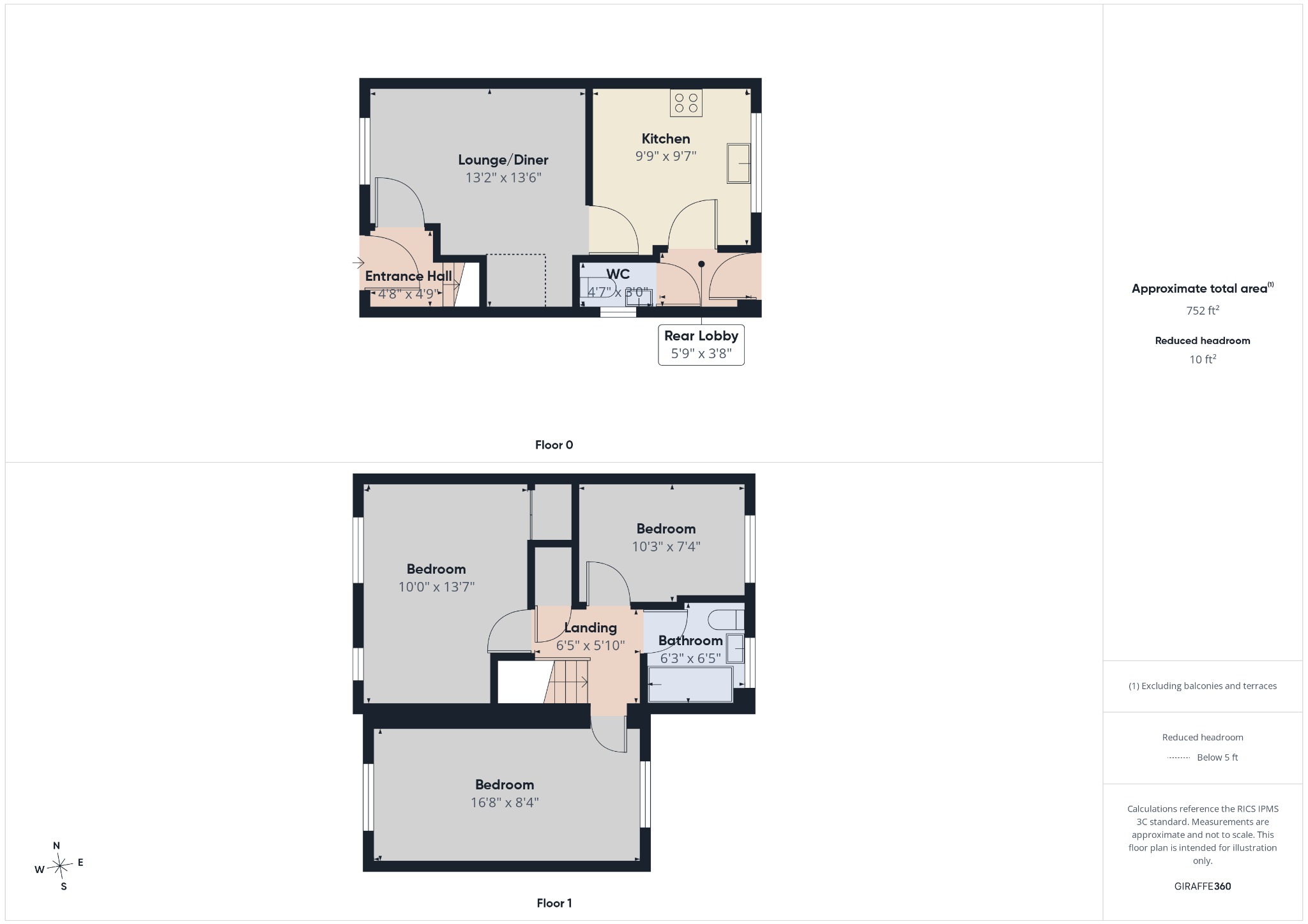 16, Varrick Way, Attleborough floorplan