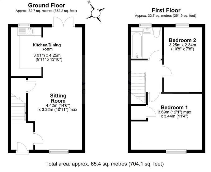 33, The Thatchers, Hertfordshire floorplan