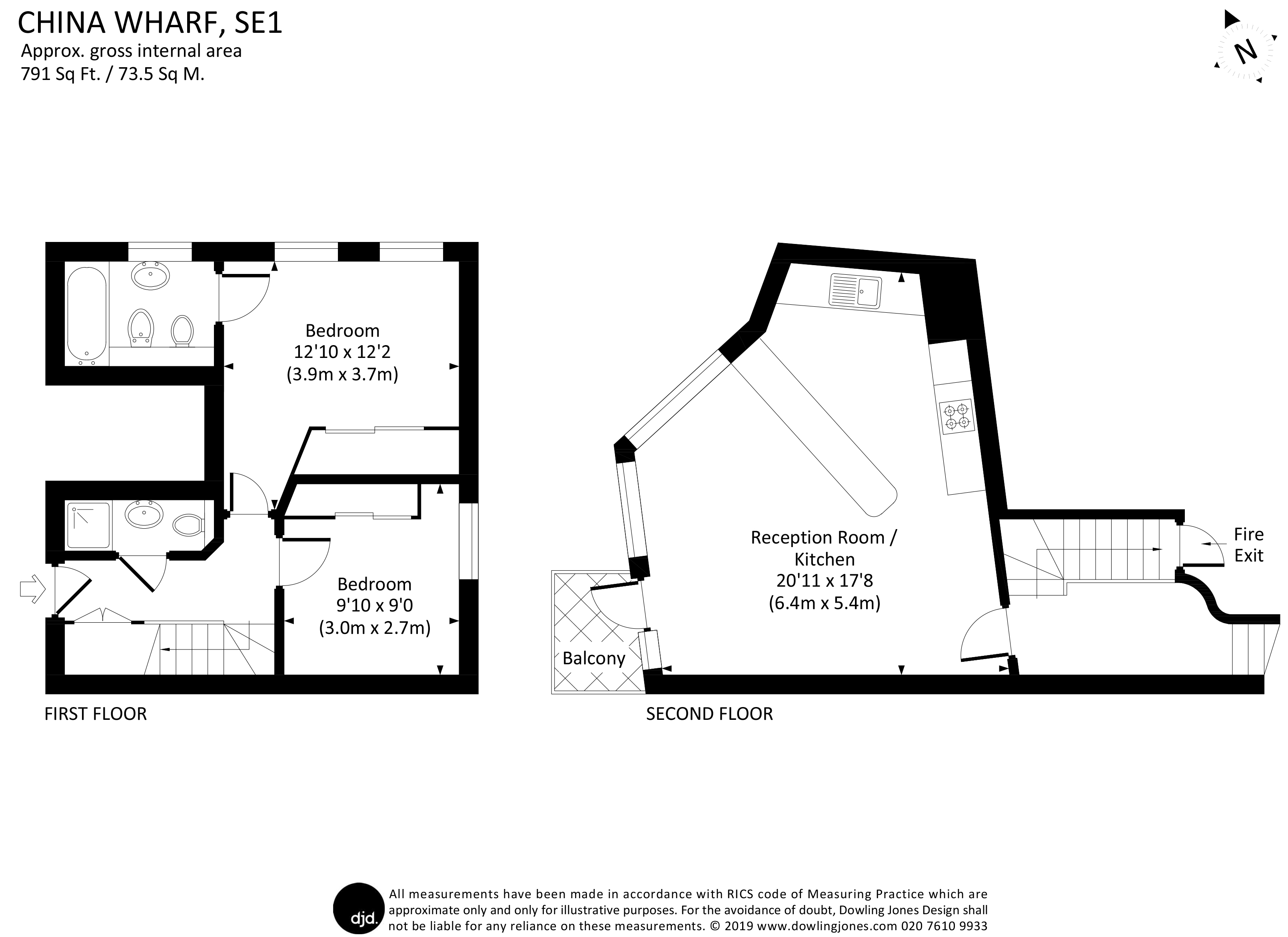 2 Bedrooms Flat to rent in Mill Street, London SE1