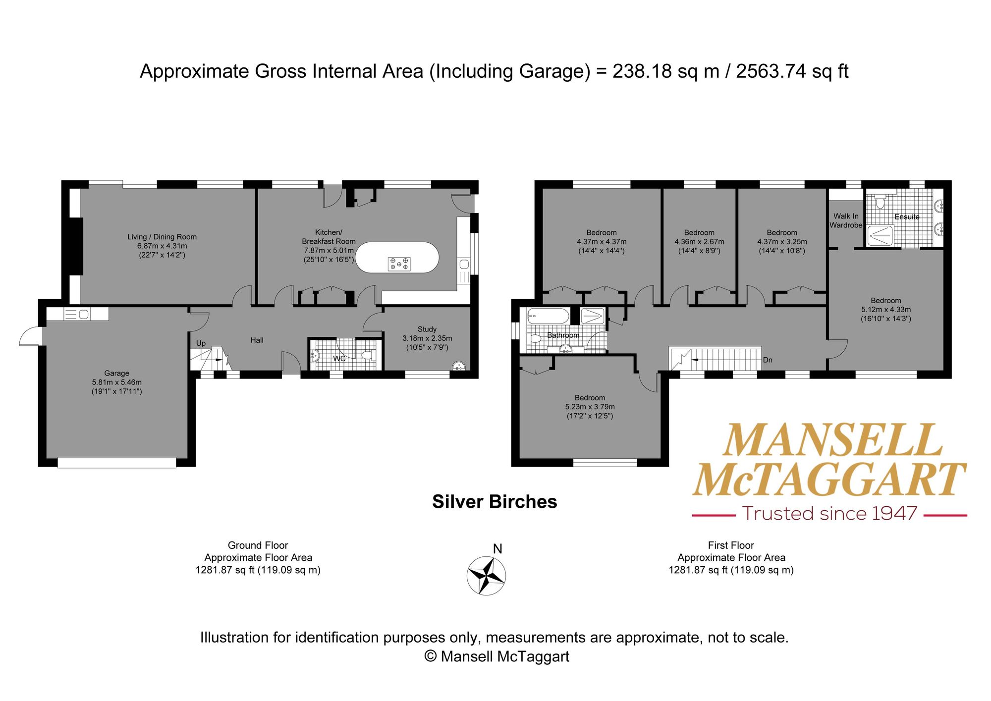 9 Silver Birches, Henfield floorplan