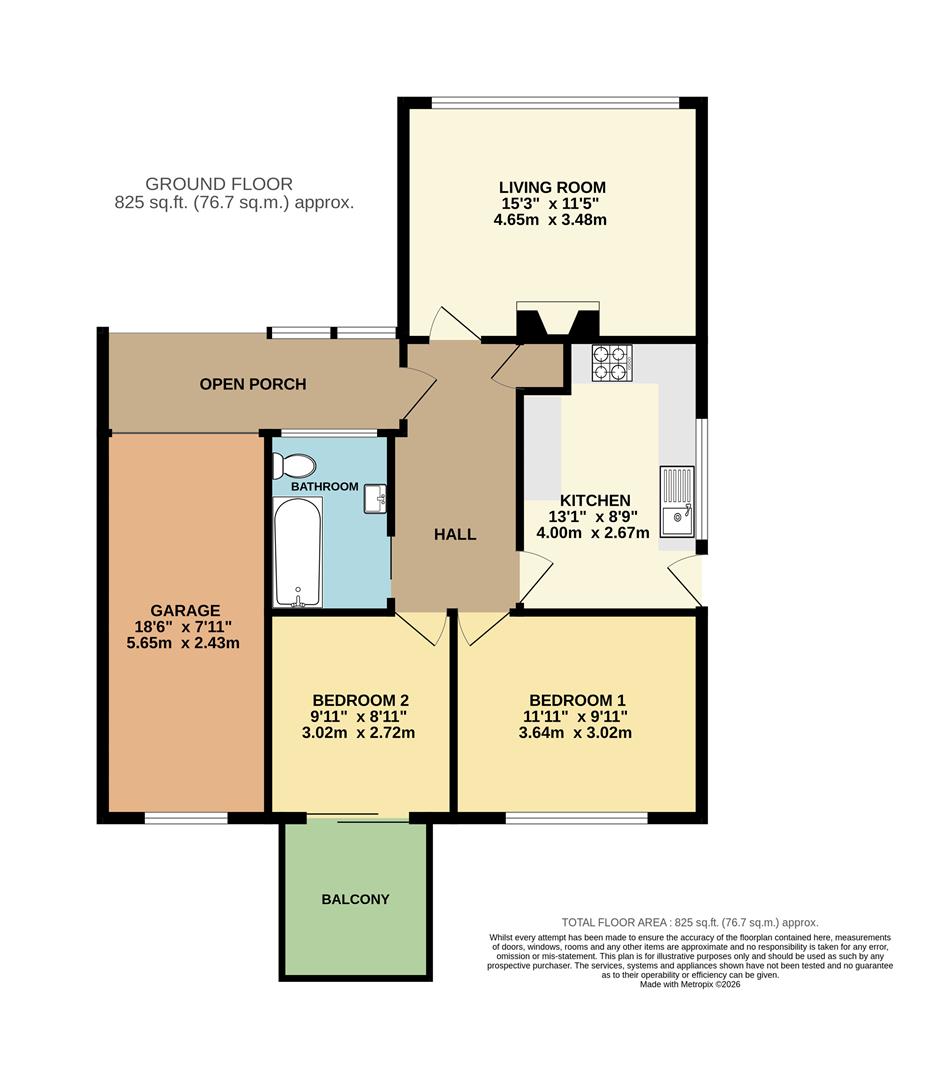 Chestnut Drive, Brixham floorplan