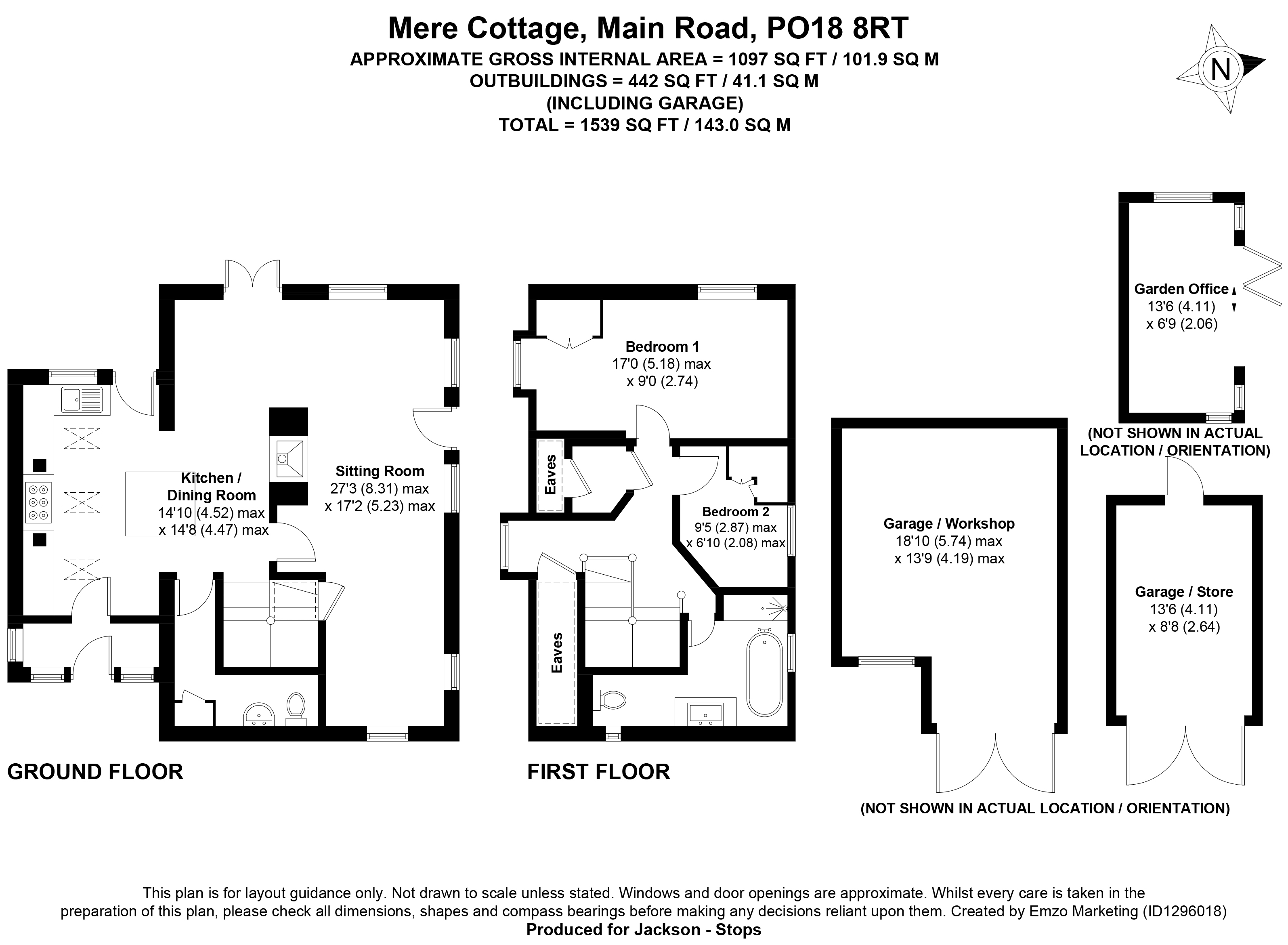 Mere Cottage,, Main Road, Chichester floorplan