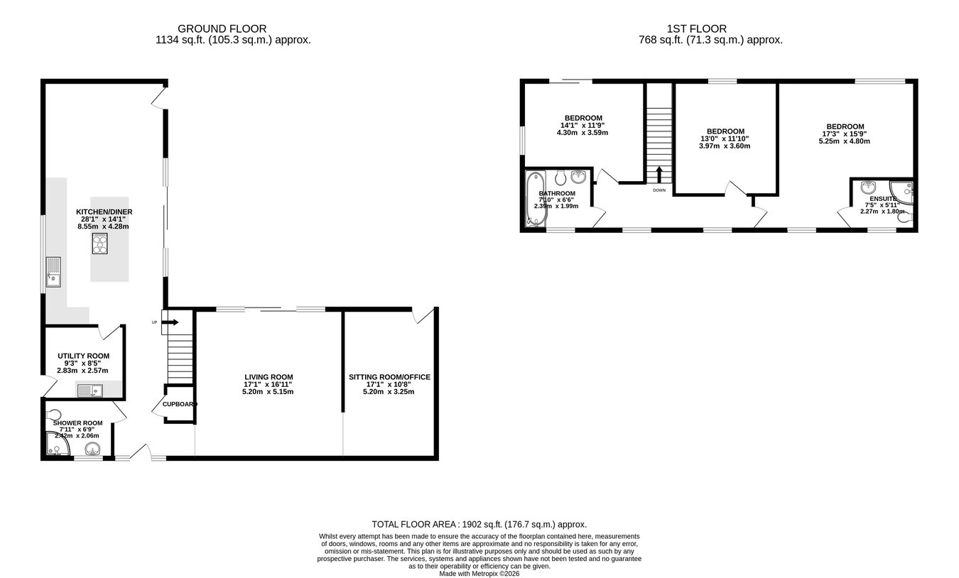 7, Drovers Meadow, Brecon floorplan